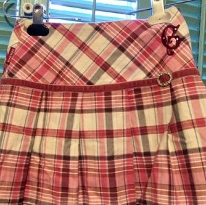 Pink Guess tarten skirt